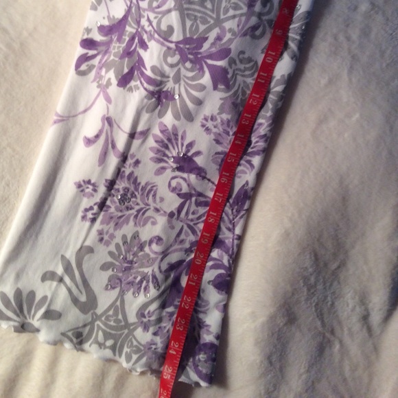 Alfred Dunner Top Elbow Length Embellished - Picture 5 of 7